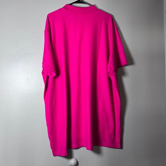 ✨U.S. Polo Assn Polo Shirt 2XL Pink Short Sleeve Collared Embroidered Casual - Picture 3 of 8